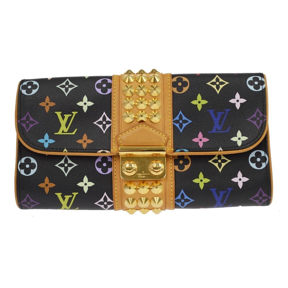 Louis Vuitton Courtney Clutch Monogram Multicolor